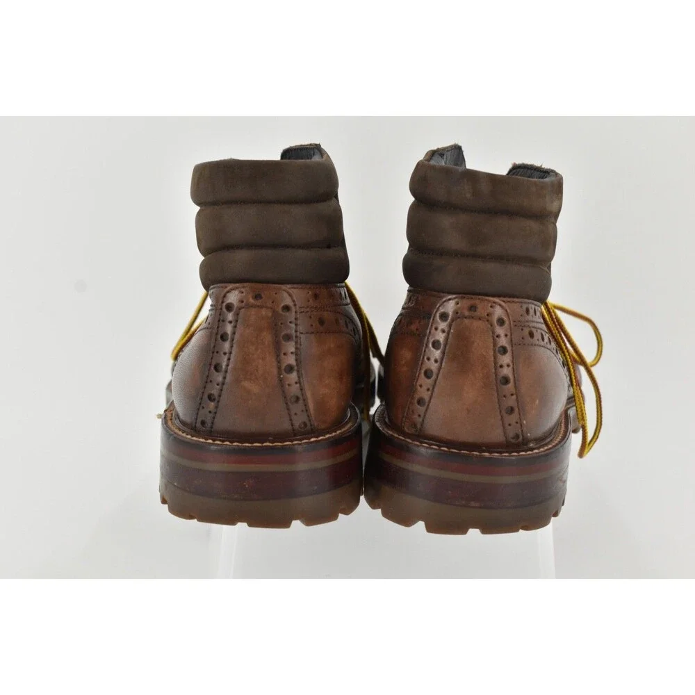 Johnston & Murphy EST. 1850 Karnes Alpine Boots – Mahogany Leather & Nubuck 12